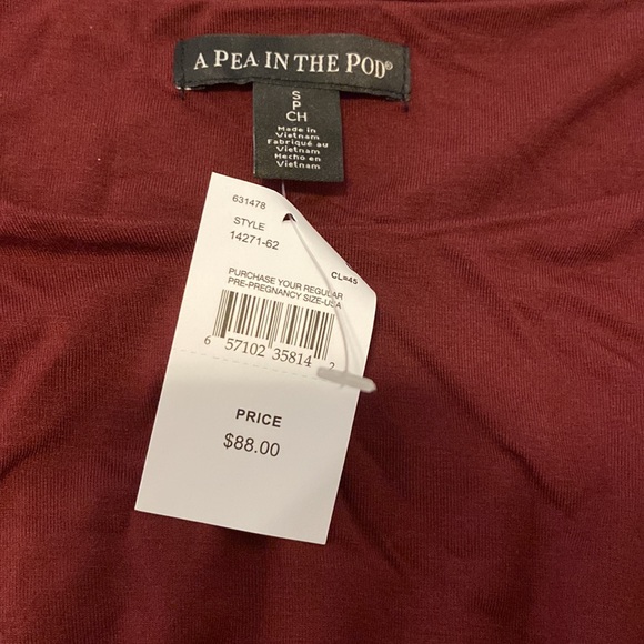 NWT! Maternity a pea in the pod dress - Picture 2 of 2